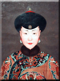 Portrait de concubine en buste